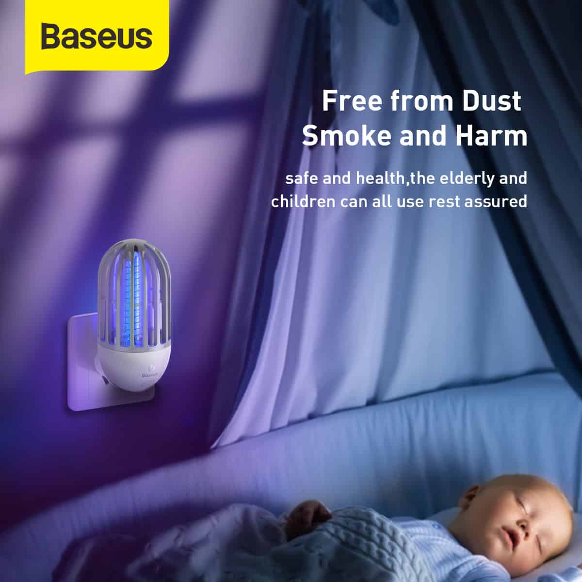 Baseus Linlon Outlet Mosquito Lamp