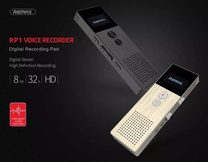 Remax Digital Voice Recorder RP1
