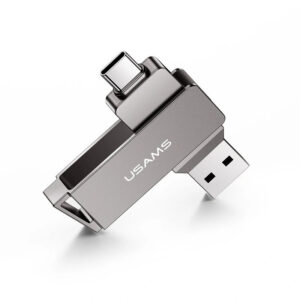 USAMS Type-C+USB3.0 Rotatable High Speed Flash Drive 256GB