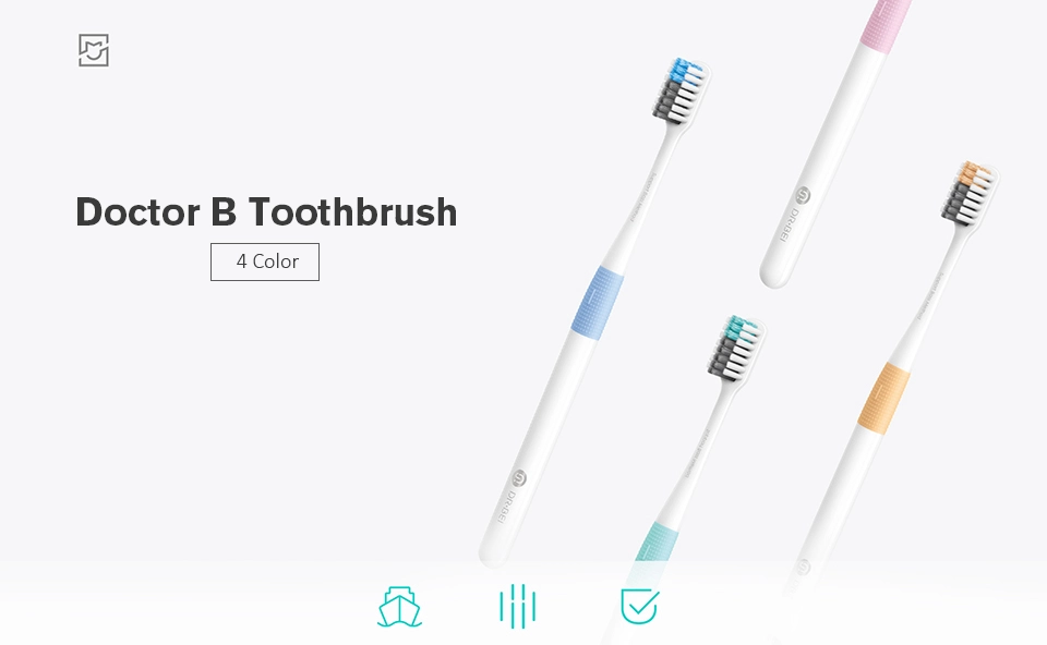 Xiaomi Doctor Bei Bass Toothbrush (4pcs)