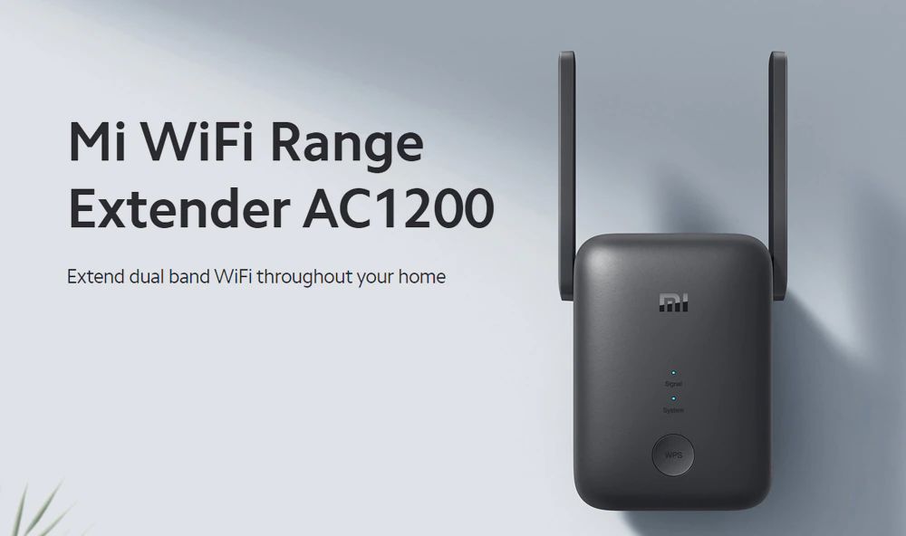 Xiaomi Mi WiFi Range Extender AC1200 Dual Band 2.4 & 5GHz