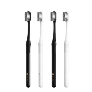 DR.BEI Bass Toothbrush 4 Pieces Bamboo Joint