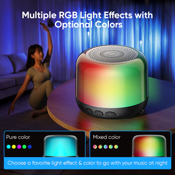 Joyroom JR-ML03 Transparent Wireless Speaker with RGB Light