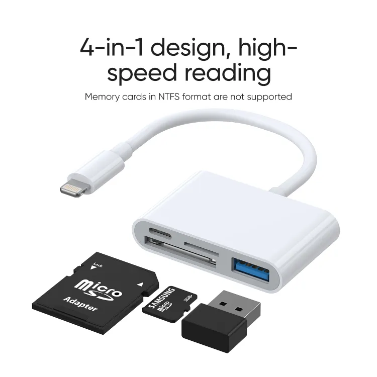 Joyroom S-H142 Lightning to USB OTG Card Reader