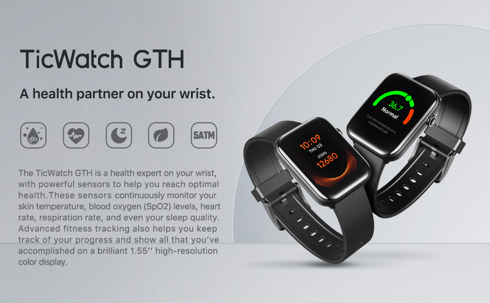 Mobvoi TicWatch GTH Smart Watch