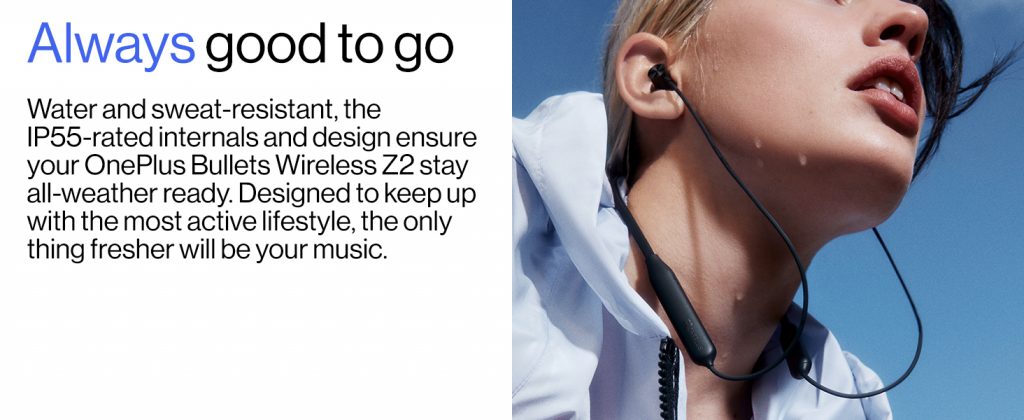 OnePlus Bullets Wireless Z2 Bluetooth in Ear Earphones