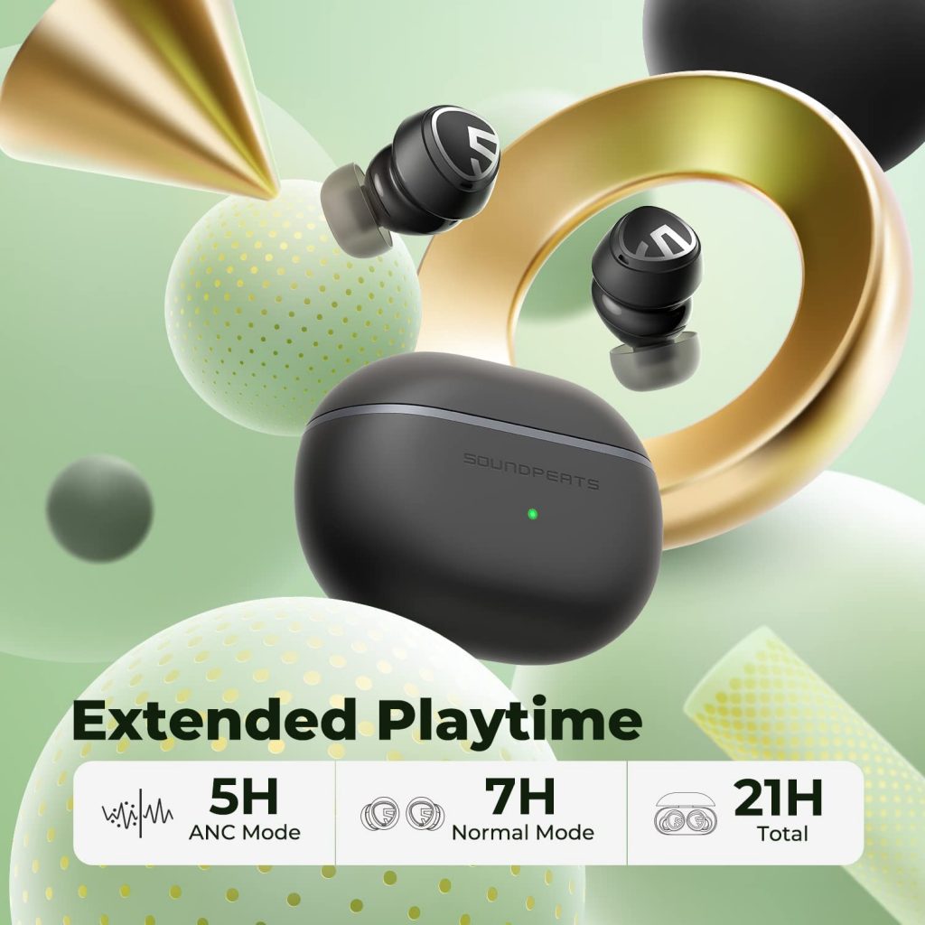 SoundPEATS Mini Pro Hybrid ANC Wireless Earbuds