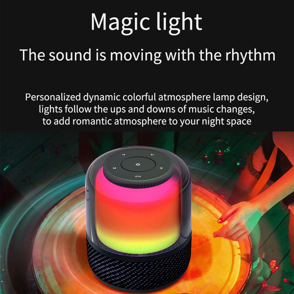 WIWU P50 Wireless Bluetooth Speaker with Magic Light