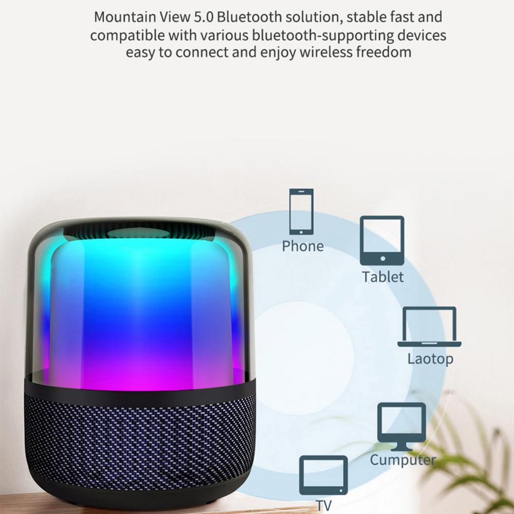WIWU P50 Wireless Bluetooth Speaker with Magic Light