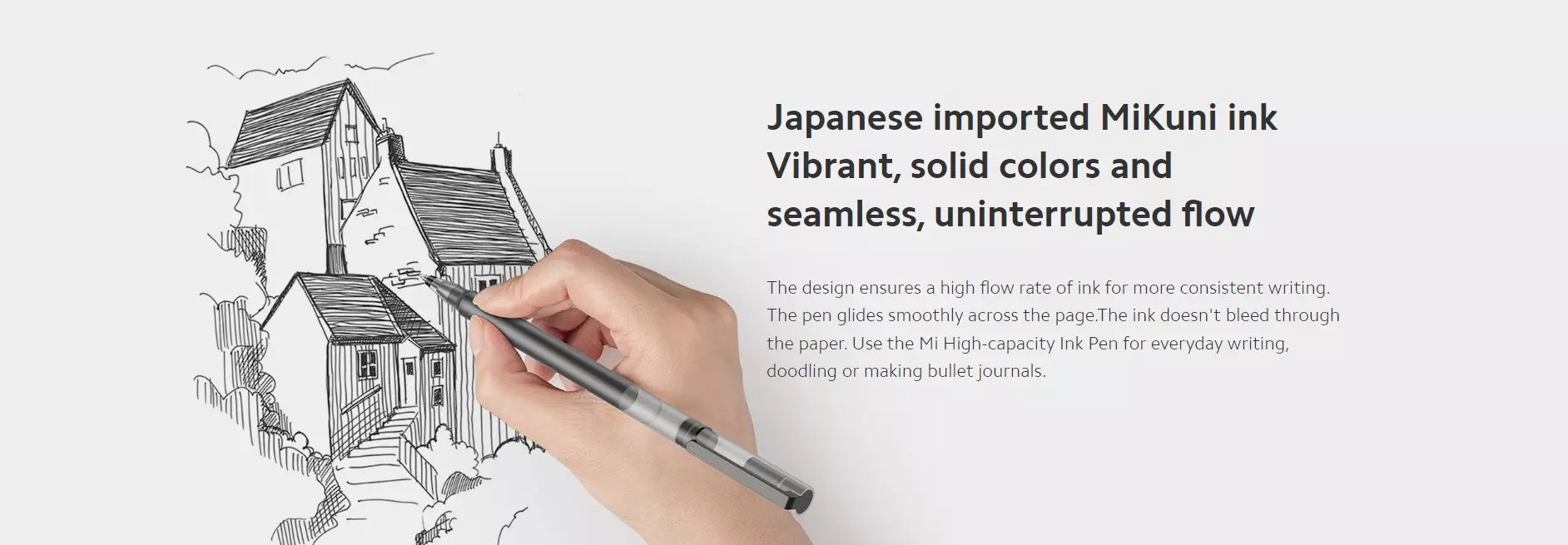Xiaomi Mi Jumbo Gel Ink Pen 10 Pieces