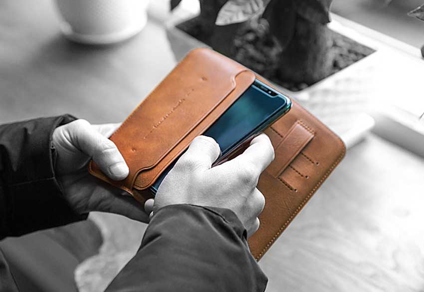 ZHUSE X Series Leather Wallet