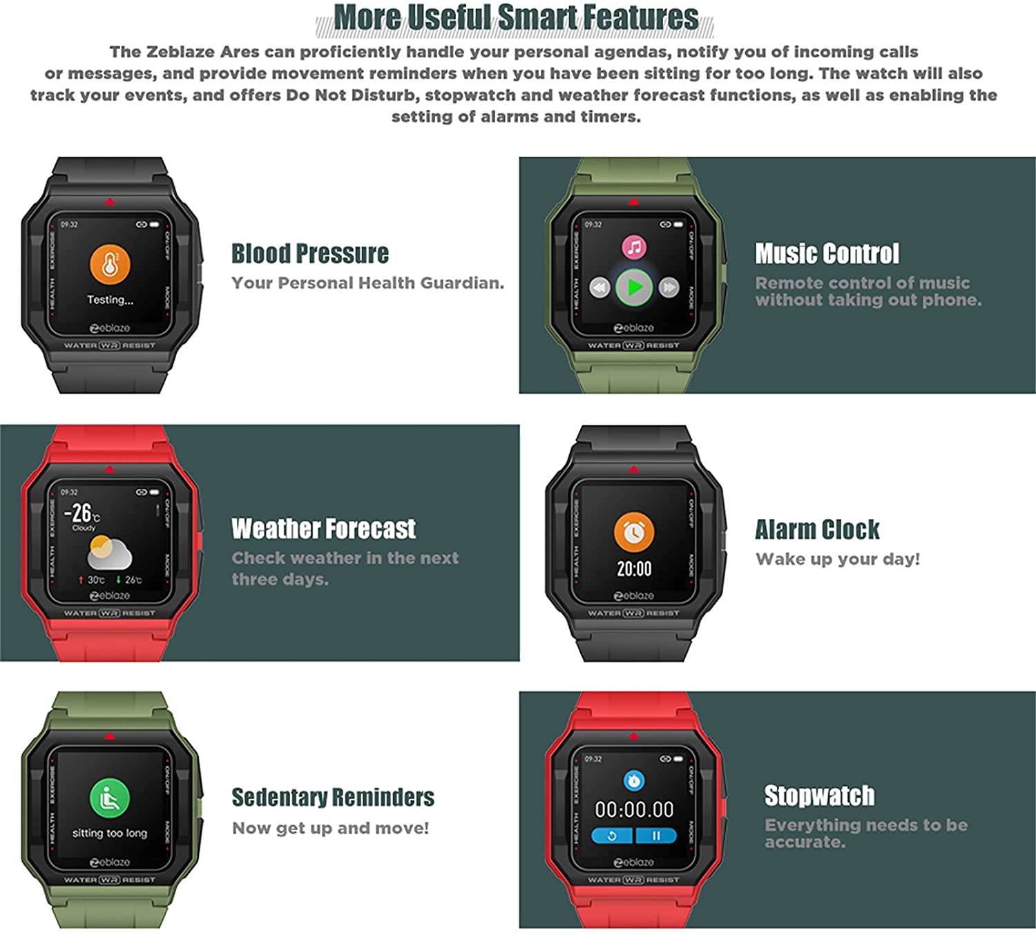 Zeblaze Ares smartwatch