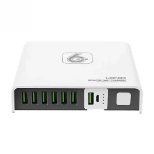 LDNIO A6802 Box Magical 6 USB Ports Charger with 2600mAh Power Bank