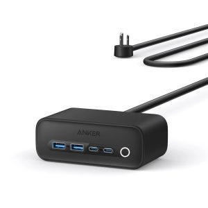 Anker 525 Charging Station 7-in-1 USB C Power Strip 67W