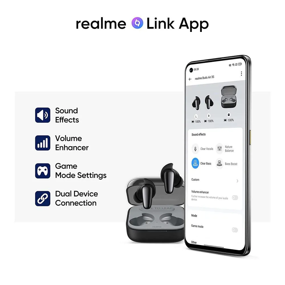 Realme Buds Air 3S Bluetooth Truly Wireless Earbuds