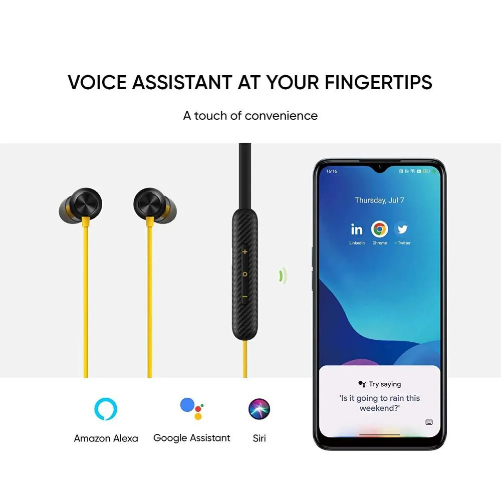 Realme Buds Wireless 2S Dual Device Switching Earphones