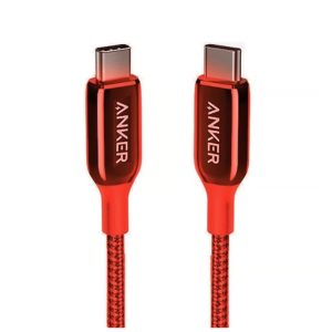 Anker PowerLine + III USB C to USB C Cable (3ft6ft) – Red