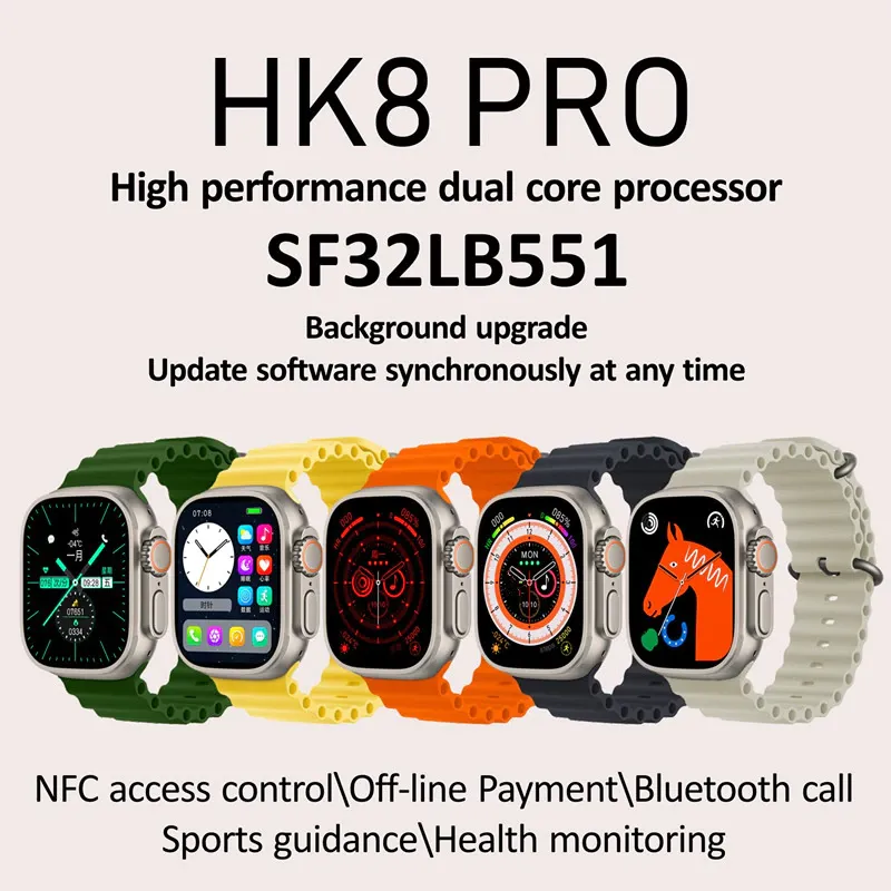 Wearfit HK8 PRO ULTRA 60hz Smartwatch