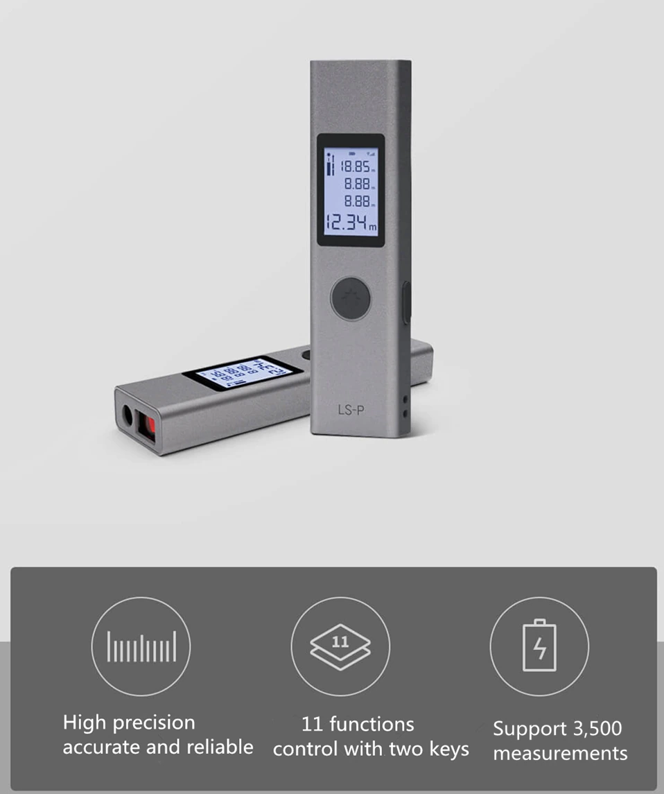 Xiaomi Mija 40m Duka Laser Distance Meter