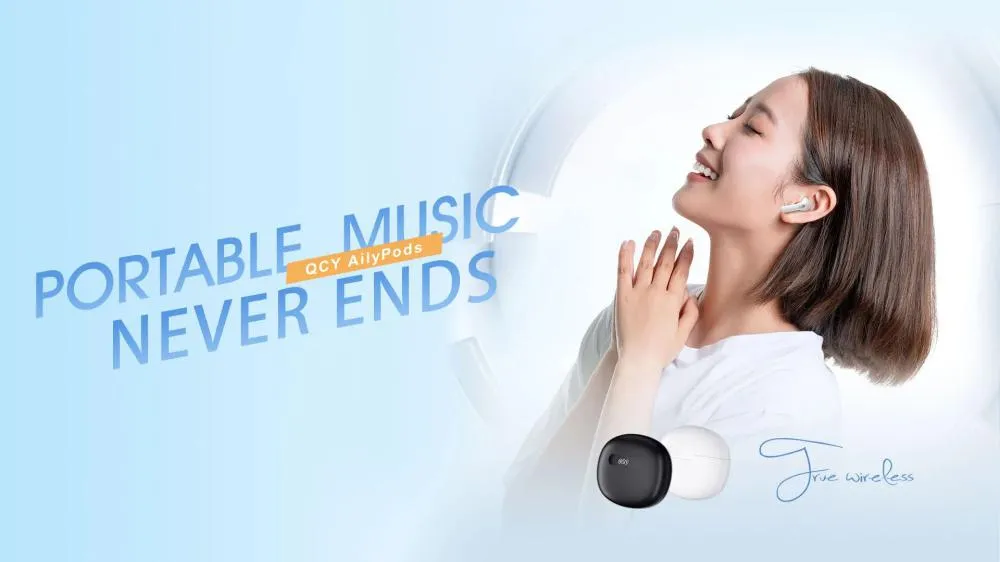 QCY T20 AilyPods Bluetooth 5.3 Wireless Earphones