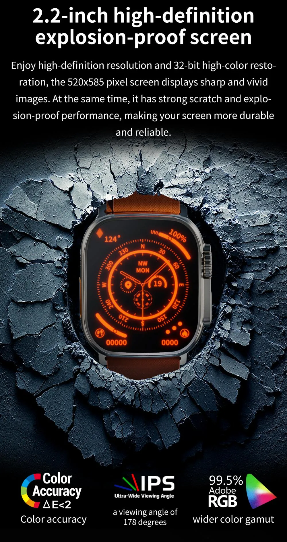 Zordai ZD8 Ultra Max Plus Smart Watch