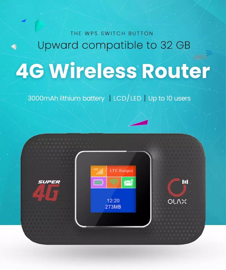 OLAX MF982 4G 300Mbps Pocket WiFi Router