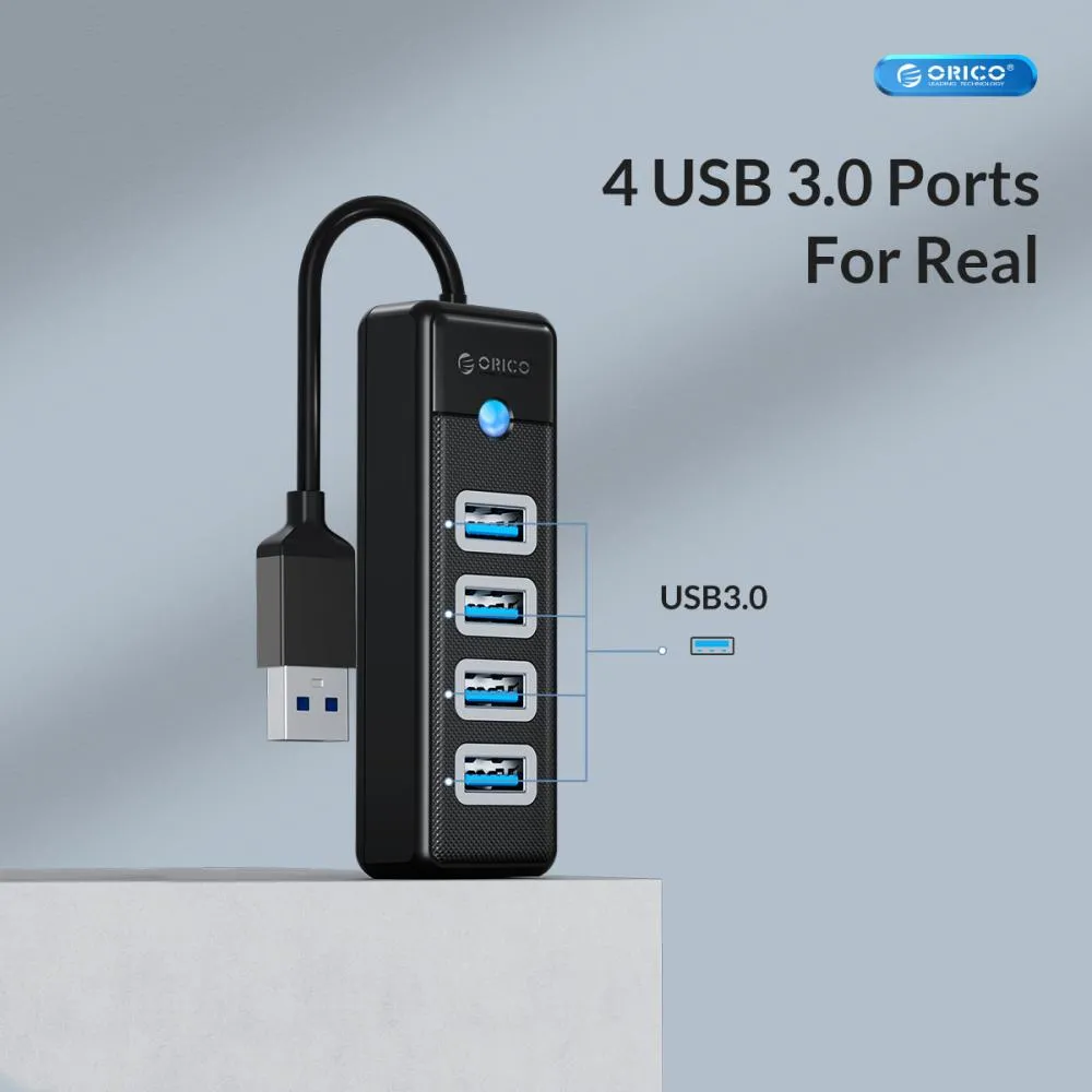 ORICO Hub 3in1 USB-A TO 2x USB 3.0 1x Type-c 5Gbps