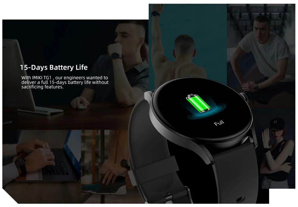 Xiaomi IMILAB IMIKI TG1 Bluetooth Calling Smart Watch