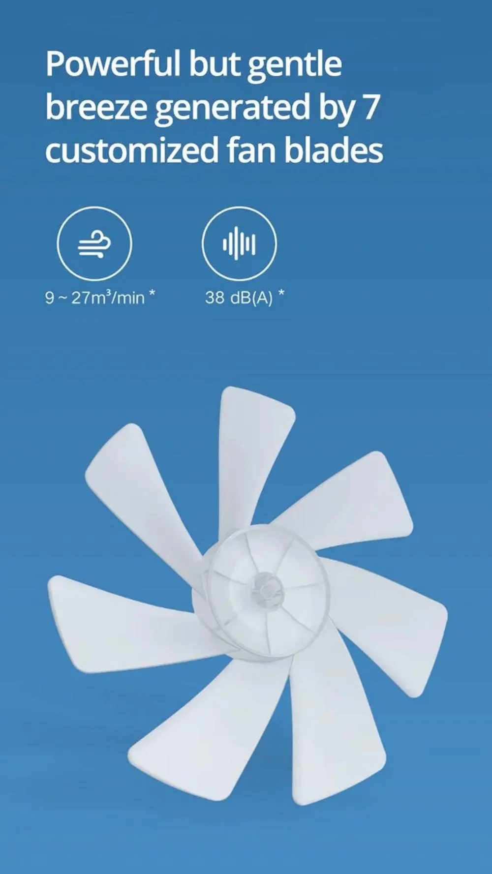 Xiaomi Mi Smart Standing Fan 1C Lite