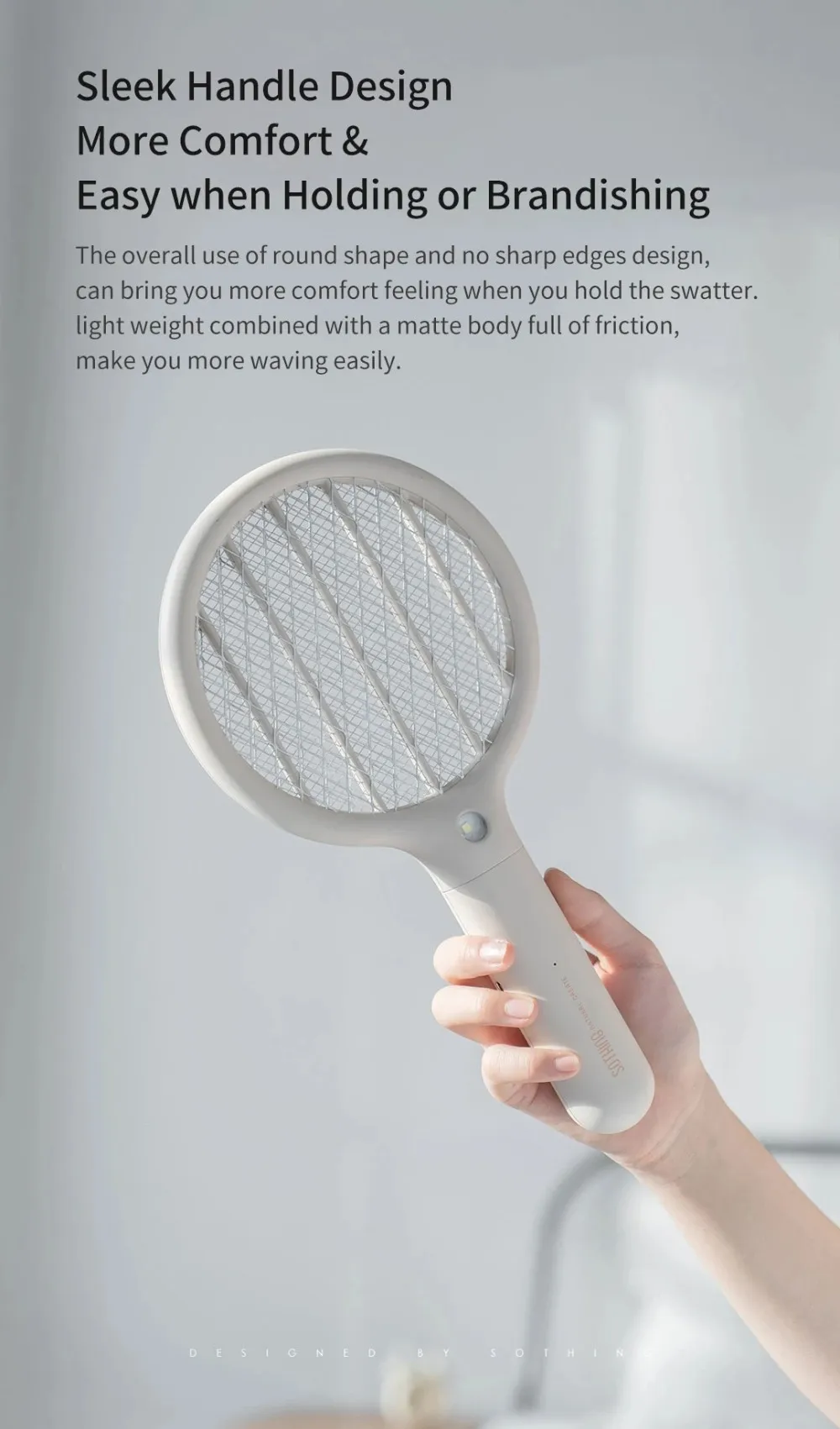 Xiaomi Sothing Mini Electric Mosquito Swatter