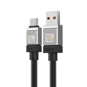 Baseus 100W USB-A To Type-C CoolPlay Series Doublly-Wrapped Premium Quality Fast Charging Cable 1 Meter 2 Meter