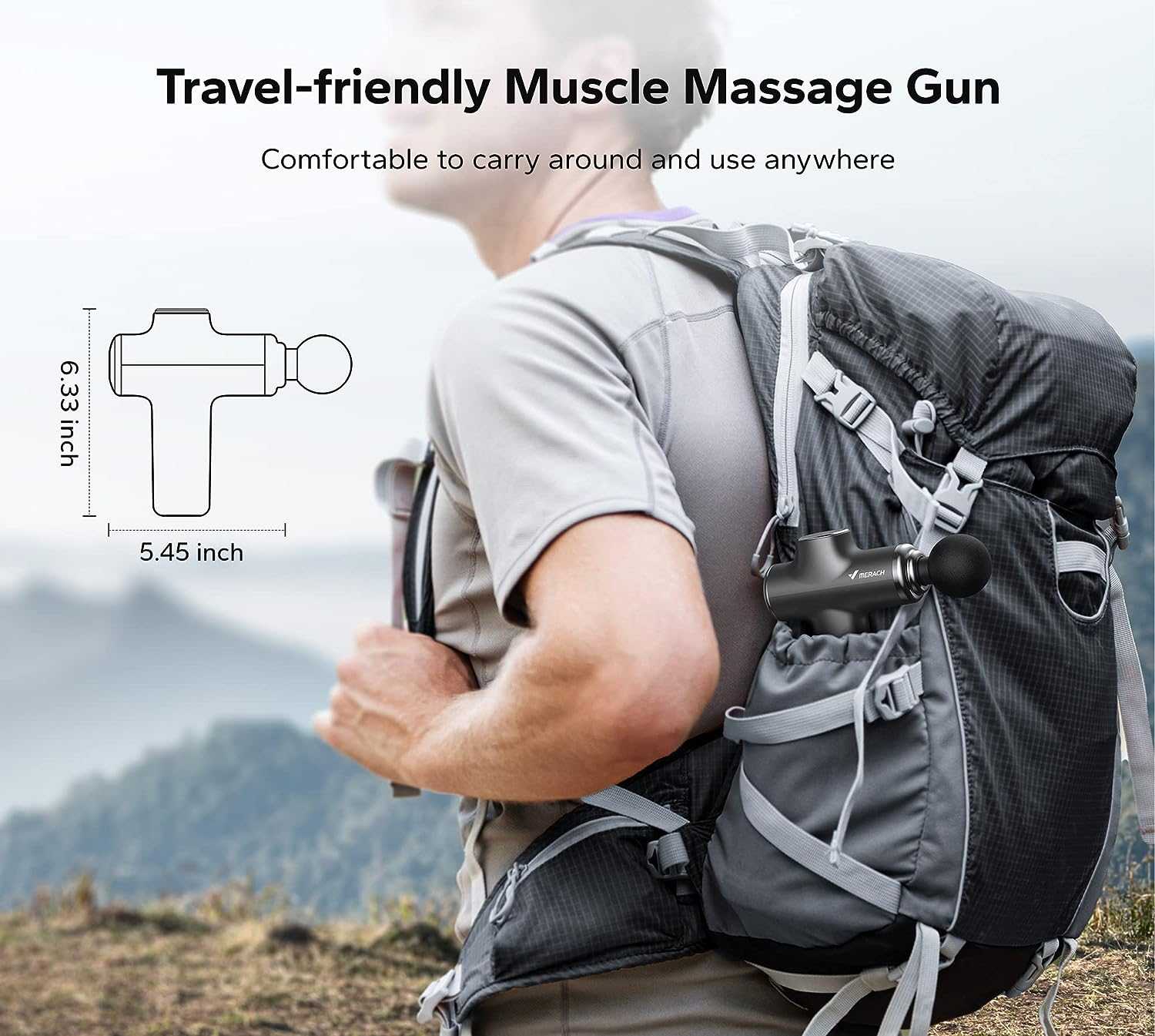 Merach 9D Mini Massage Gun