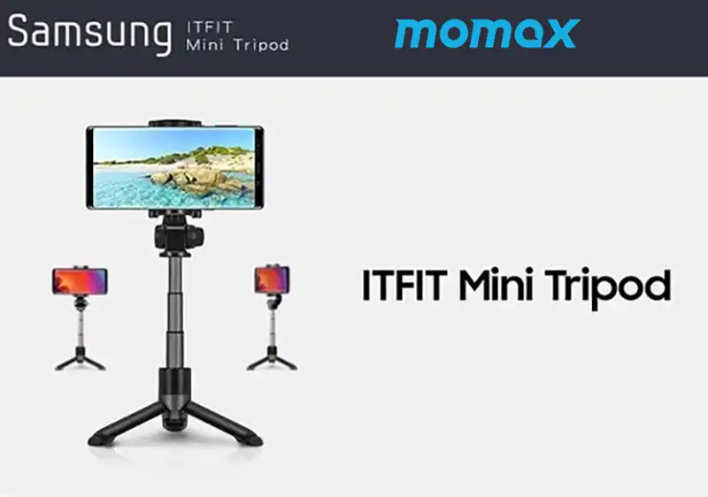 Momax x Samsung ITFIT Mini Tripod Selfie Stick