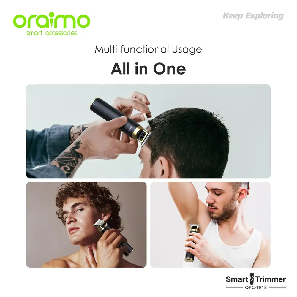 Oraimo OPC-TR12 SmartTrimmer 2 Multi-functional Beard Trimmer