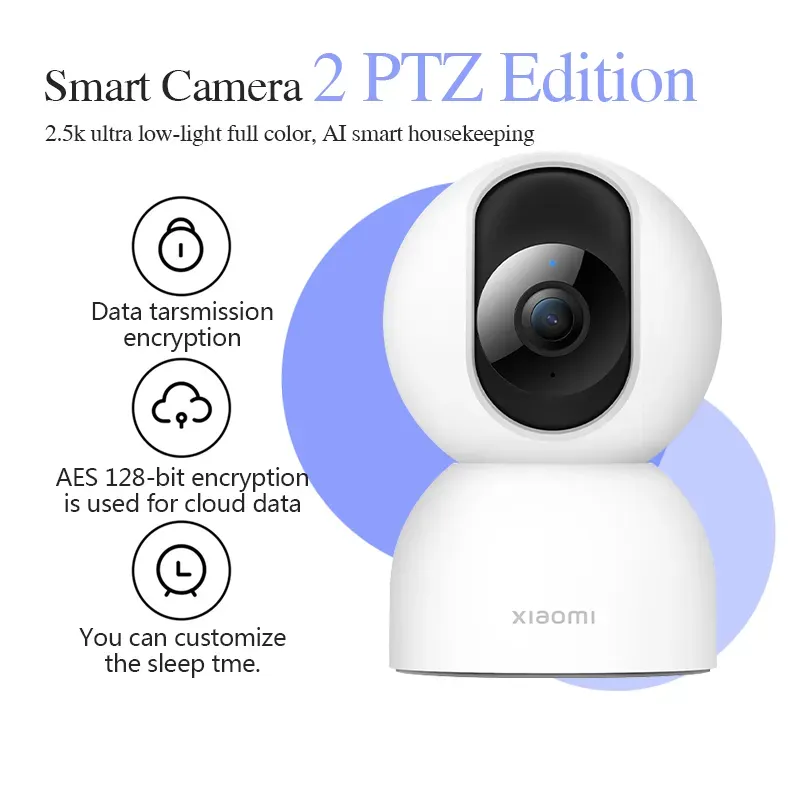 Xiaomi Mijia Smart Camera 2 PTZ Version 360 Degree Panorama 1440P