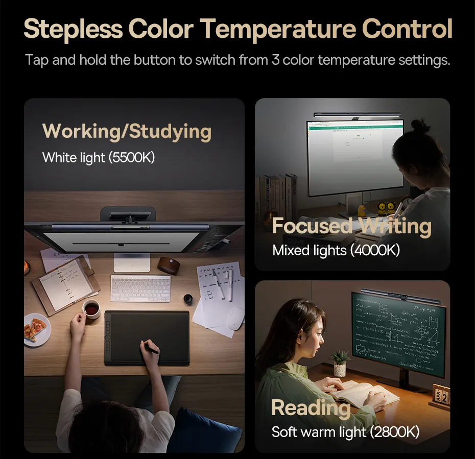 Baseus i-wok 3 Series Asymmetric Light Source Magnetic Screen Hanging Light