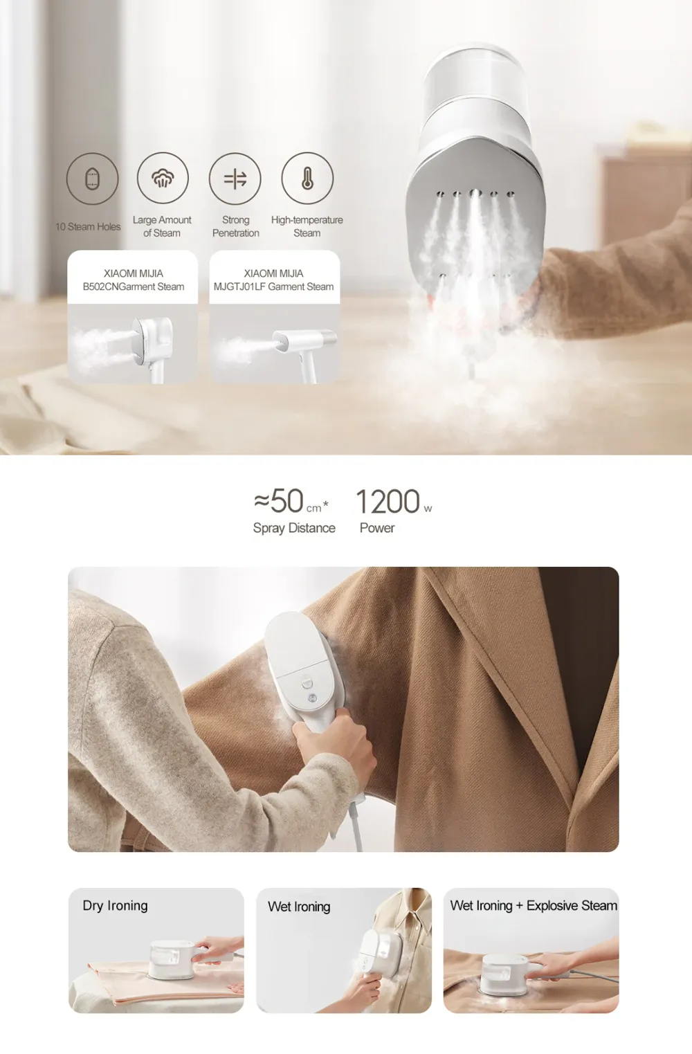 Xiaomi Mijia Handheld Steam Ironing Machine B502CN
