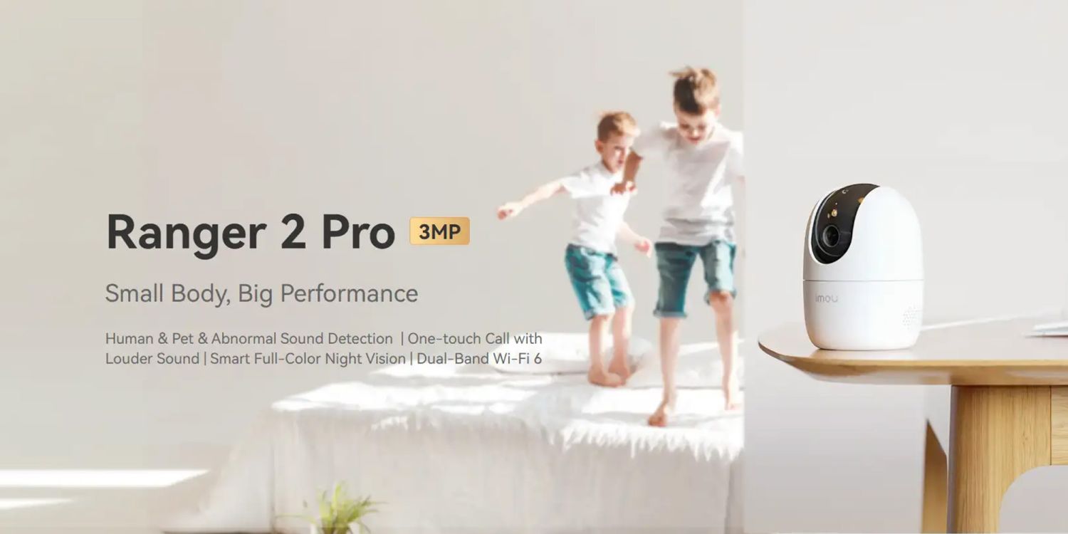 Imou Ranger 2 Pro 3MP 2K Smart WiFi Security Camera
