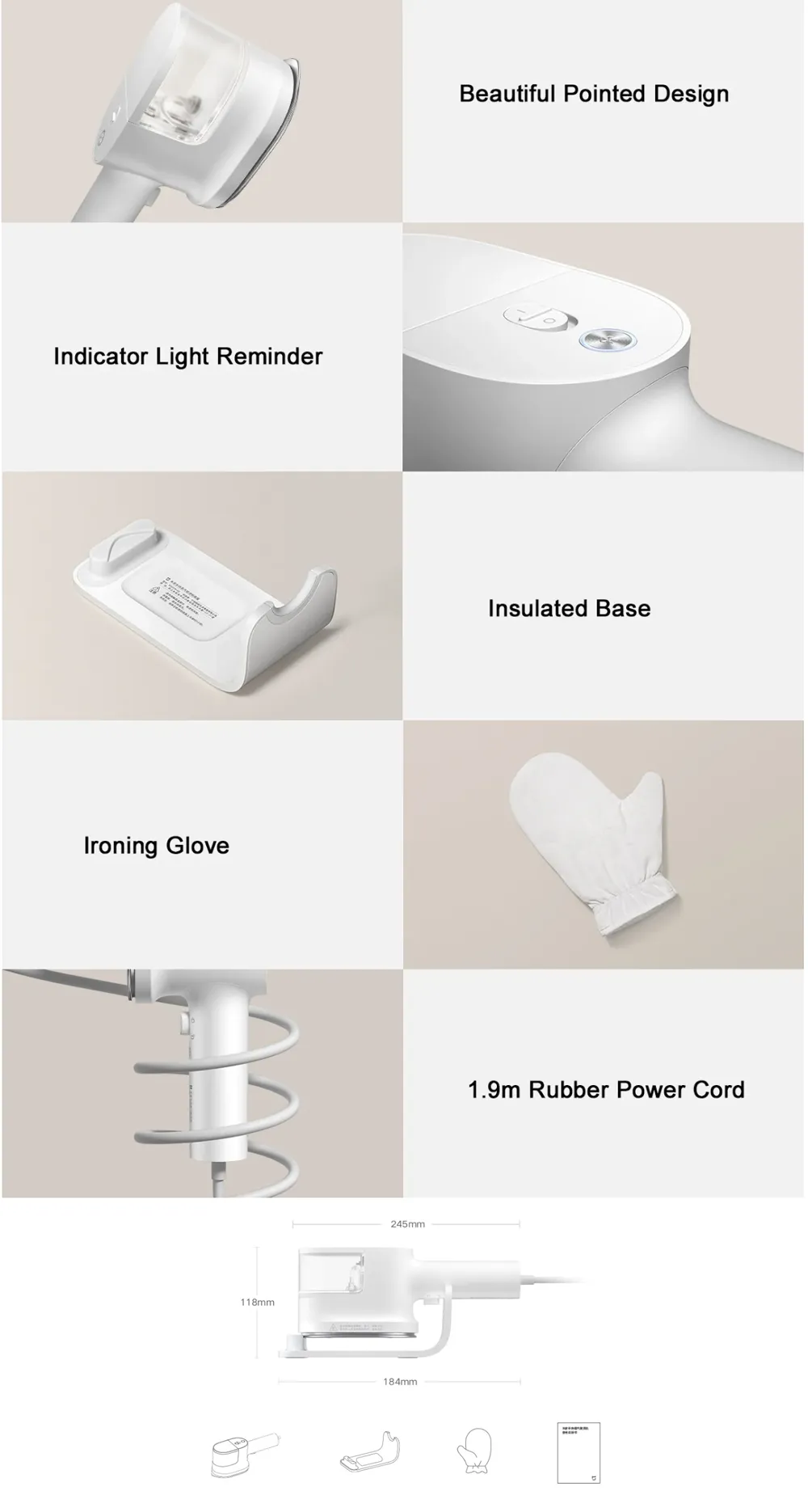 Xiaomi Mijia Handheld Steam Ironing Machine B502CN